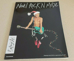 Galeries Lafayette Holiday Fashion Catalog NOEL Rock &#39;n Mode Iggy Pop 2011 F - £36.59 GBP