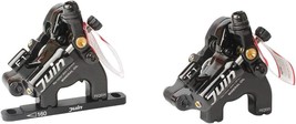 Juin Tech F1 Cable Actuated Hydraulic Bicycle Bike Disc Brake Caliper Set Extra - £174.87 GBP