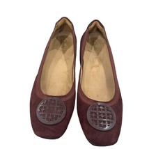 Clarks Artisan Burgundy Suede Flats Womens Size 10M - $33.60