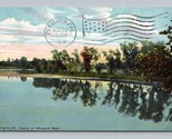 Scene on Winooski River Burlington Vermont VT 1910 DB Postcard P14 - $3.91