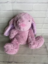 Aurora Purely Luxe Bunny Rabbit Plush Pink Purple Floppy Ears Stuffed Lovey Toy - £19.78 GBP