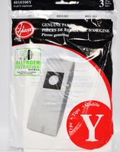 Hoover Type Y Allergen Filtration Media Paper Vacuum Bags 401010 - £10.68 GBP