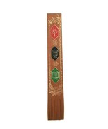 VTG Antioch Leather Bookmark - Fringe School Award Music Icons USA Bookp... - $20.50 CAD