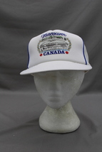 Vintage Trucker Hat - Vancouver BC Place Puffer Graphic - Adult Snapback - $45.00