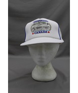 Vintage Trucker Hat - Vancouver BC Place Puffer Graphic - Adult Snapback - $61.02 CAD