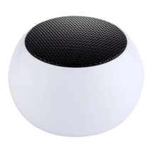 Mini Wireless Portable Speaker Audio Bluetooth Desk Classy Music Player White 5W - £12.50 GBP