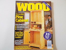 WOOD MAGAZINE Issue 196 March 2010 Pine Cabinet, Wall Hung Mirror Chisel Rack - £4.73 GBP