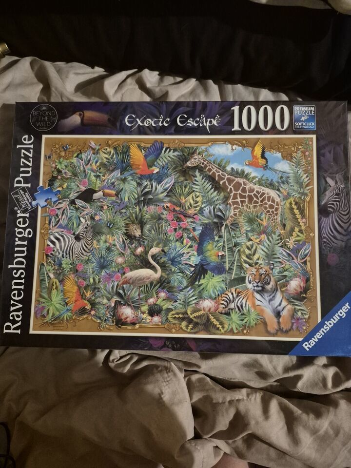 Ravensburger Exotic Escape 1000 Piece Puzzle Free Shipping - $22.00