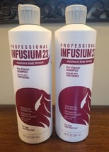 (2) Infusium 23 Maximum Body Formula Pro-Vitamin Shampoo Fine Limp Hair 20 Oz Ea - £38.66 GBP