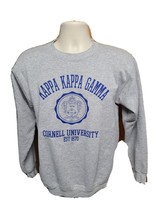 Cornell University Kappa Kappa Gamma  Adult Small Gray Sweatshirt - £23.48 GBP