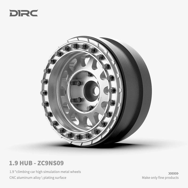 2pcs 1.9 Inch Metal Hub Wheel for 1/10 RC Crawler Car Traxxas TRX4 Defender TRX6 - £42.30 GBP