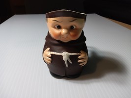 Vintage  Friar Tuck Monk Ceramic Creamer Goebel Hummel  S141/0 Germany  TMK2 - £21.07 GBP