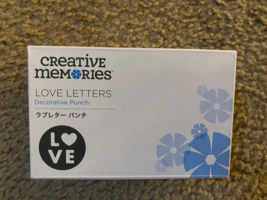 Creative Memories Love Letters Decorative PUNCH-NIB-RARE! Limited Edition - £26.19 GBP