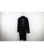 Vintage 90s St John Womens Medium Wool Blend Knit Clasp Leopard Sweater ... - $188.05