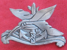 Israeli army NAVY KINGFISHER military badge Israel IDF pin - $12.50