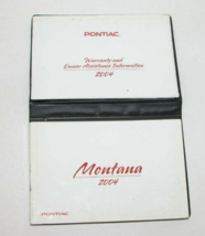 2004 Pontiac Montana Factory Original Glovebox Owners Manual Book Portfolio - $19.75