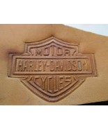 Vintage Harley Davidson Stamp 43,5x33,5 mm, leather stamps, emboss - £13.98 GBP