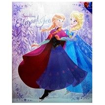2014 Frozen Sisters Ice Skating Canvas Print on Frame Sparkling Elegant 19x15" - £39.29 GBP