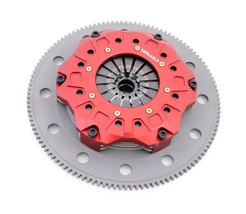 Yonaka K20 K24 Twin Disc Clutch Flywheel Kit for Acura Honda Performance Set - £652.63 GBP