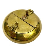 Tobbaco Ashtray, Shiny Brass Car Ashtray, Brass Anchor Ashtray, Polish B... - $626.91 MXN