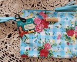Pioneer Woman ~ Makeup Tote ~ Cosmetic Bag ~ SWEET ROSE ~ Wallet ~ Wristlet - $22.44