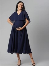 Attractive Pregnant / Maternity Women StyleFit &amp; Flare Maternity Dress /... - £67.62 GBP