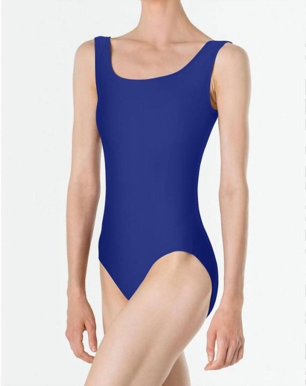 Wear Moi cabriole tank leotard Royal Blue - $34.00