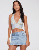 Motel Rocks Nanda Top Lavado Pastel Floral (MR23.1) - £23.20 GBP