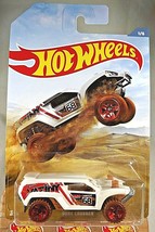 2019 Hot Wheels Walmart Off-Road Baja Trucks 1/6 DUNE CRUSHER White w/Red 5 Sp - £6.62 GBP