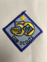 Vintage Boy Cub Scouts 50th Anniversary Patch - £7.96 GBP