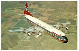 Ansett Australian National ANA Airways Lockheed L-188A Electra Postcard Brochure - £30.36 GBP