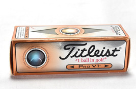 Titleist Pro V1 Golf Balls 3 In Box Longer Distance Large Core Multi Component  - £15.63 GBP