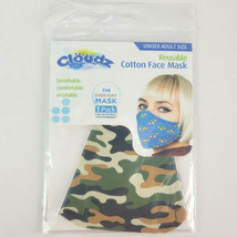 Clouds Camouflage Adult Reusable Washable Face Mask Cotton Adult  New - £6.31 GBP
