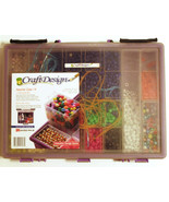 Storage Case by Craft Design filled with Assortment of Hundreds of Plast... - €22,85 EUR