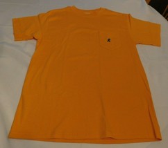 Walt Disney World Men's Short Sleeve T Shirt Size M medium Orange "Mickey" GUC - $18.01