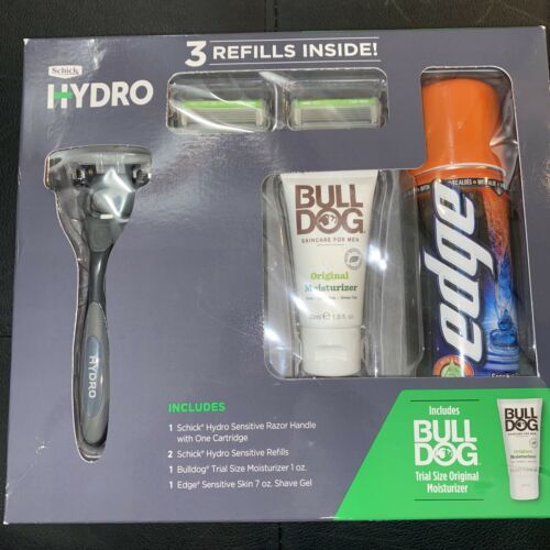 Primary image for Schick Hydro Skin Comfort Men's Shaving Set Razor/Refills/Moisturizer/Gel