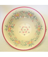 Ceramic Strainer Floral Motif New Debco Made in China - £27.96 GBP