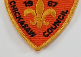 Vintage 1967 Chickasaw Council Scouting Rounds Guy Out Boy Scouts BSA Camp Patch - £8.78 GBP