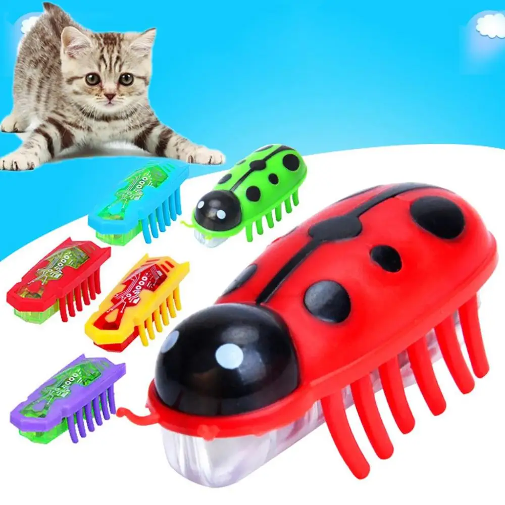 Mini Creative Colorful Automatic Escaping Shake Interactive Pet Supplies - £7.79 GBP