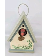 Gemmy Singing Cardinal Animated Birdhouse Sings **See Video!** Tested Works - $36.58