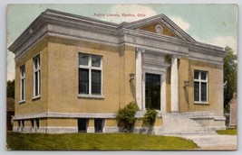 Kenton OH Public Library Ohio Postcard F48 - $7.95