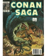 Conan Saga 21 Marvel Comic Book Magazine Jan 1989 - £1.58 GBP