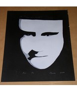 Phil Collins Graphic Art Custom Artwork Vintage 1987 - $135.60 CAD