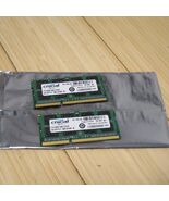 (2x) CT51264BF160B.C16FKR CRUCIAL LAPTOP MEMORY 4GB DDR3 PC3-12800 (8GB total) - $22.99