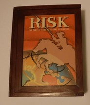 Risk Vintage Board Game in Wooden Box Complete - $18.66