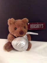 New Hershey Plush Bear 7 in tall brown 1994 Stuffed Animal Toy - £7.78 GBP
