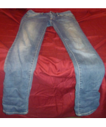 VINTAGE BULLHEAD WOMEN&#39;S SKINNY FIT LOWRISE BLUE WASH JEAN DENIM PANTS 3R - €16,31 EUR