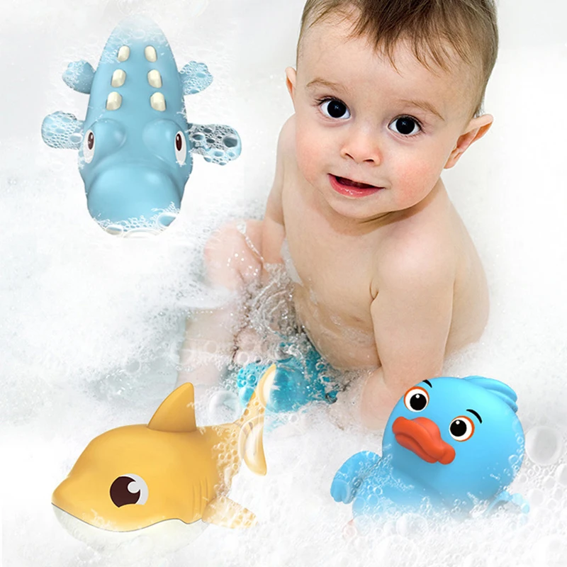Bath Toy Baby Cute Cartoon Animal Swimming Pool Summer Bathroom Spray Water - £10.20 GBP+