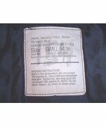 US Air Force winter security police jacket size SMALL; Tennessee Apparel... - $54.24 CAD
