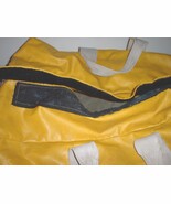 LARGE thick nylon &quot;firefighter&#39;s equipment&quot; tote bag, with velcro (TM) c... - $35.00